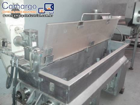 Misturador industrial duplo em a�o inox