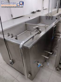 Cuba lavat�rio em a�o inox