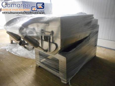 Misturador helicoidal em a�o inox