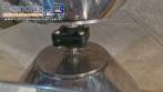 Drageadeira em a�o inox com insuflador de ar quente e com aletas taliscas JHM