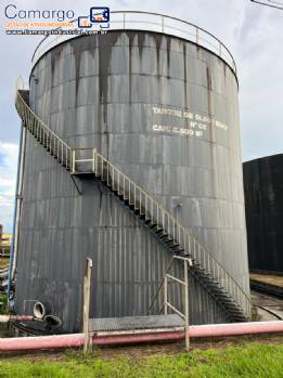 Tanque em ao carbono 2.500.000 litros