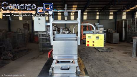 Termoformadora embaladora seladora semiautom�tica de embalagens Indata