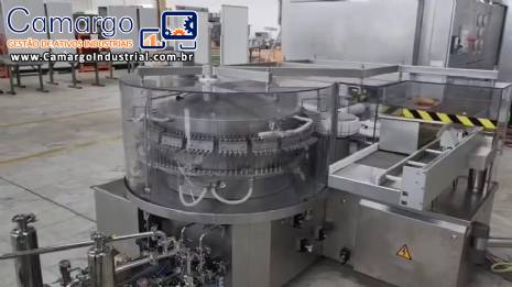 Tnel de despirogenizao e esterilizao em inox Bausch de ampolas de vidro com CFR 21