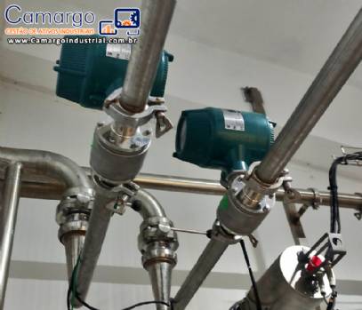 Transmissor de vaz�o eletromagn�tico Yokogawa