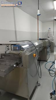 T�nel de resfriamento para chocolate com cobrideira 200kg Vonin