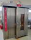 Forno rotativo em inox com carrinho duplo Supremax � g�s