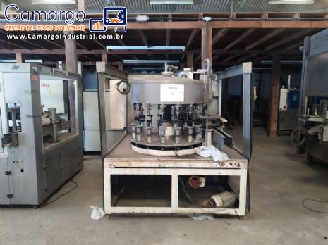 Envasadora rotativa 16 bicos e rinser Arbras