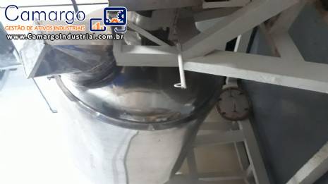 Misturador secador rotativo encamisado 2.000 L