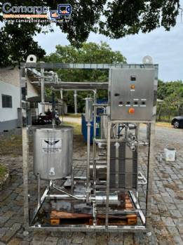 Pasteurizador em inox para lquidos sucos leite Innova Inox  2.000 litros por hora