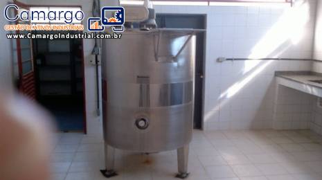 Tanque em ao inox para 1000 L