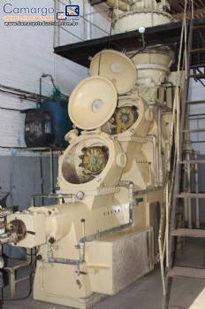 Linha para fabrica��o de sab�o glicerinado marmorado e de coco