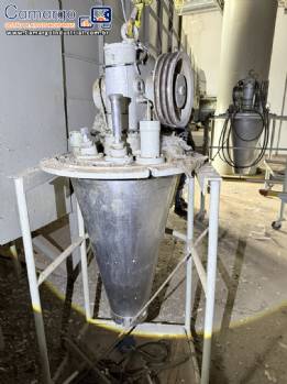 Sistema de secagem por Spray Dryer com atomizador Niro Atomizer