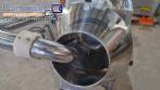 Drageadeira em a�o inox com insuflador de ar quente e com aletas taliscas JHM 25 litros