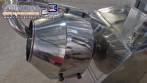 Drageadeira em a�o inox com insuflador de ar quente e com aletas taliscas JHM 25 litros