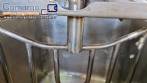 Tacho misturador em inox de 80 litros com sistema de aquecimento