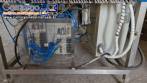 Seladora rotativa em inox com selo de alum�nio para potes, copos e frascos Delgo