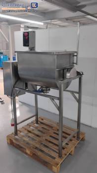 Misturador horizontal ribbon blender em a�o inox
