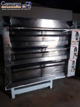 Forno de lastro com 3 camadas Hypo