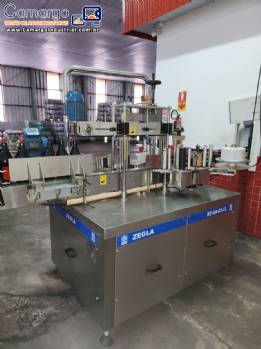 Rotuladora dupla autom�tica em inox auto adeviso Zegla