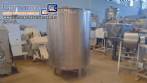 Tanque pulmo isolado 1500 litros em ao inox