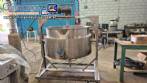 Cozinhador tacho em inox a g�s 600 litros