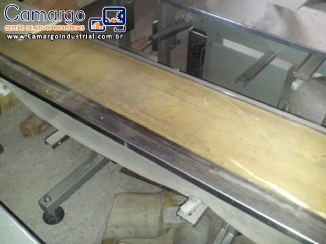 Esteira transportadora em a�o inox