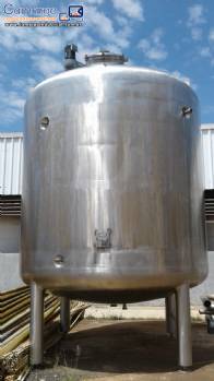 Tanque encamisado inox 25.000 L Inoxil