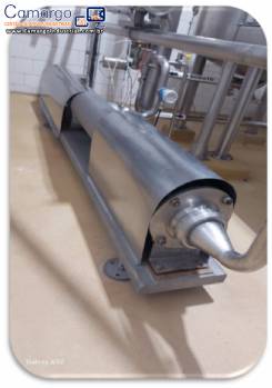 Bomba positiva helicoidal em a�o inox 316 Netzsch 9,46 m� / h